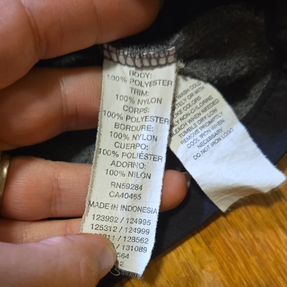 Place Est 1989 Boys Medium (7/8) Gray‎ Black Full Zip Pocket Fleece Jacket